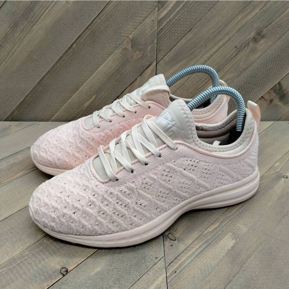 APL Athletic Propulsion Labs Techloom Phantom Running Shoes Women Size 7.5 Pink